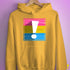 Pansexual Pride Flag Exclamation Point Hoodie